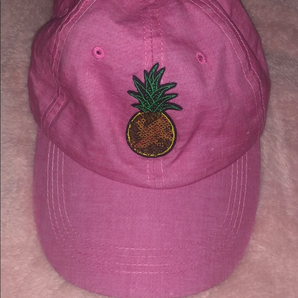 Pink pineapple hat - Picture 2 of 2